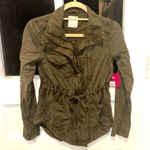 NEW w/ TAGS - So Olive Green Women's Jacket - XS